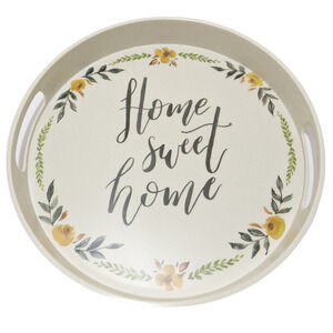 Home Sweet Home Melamine Serving Tray entertaining decor kitchen